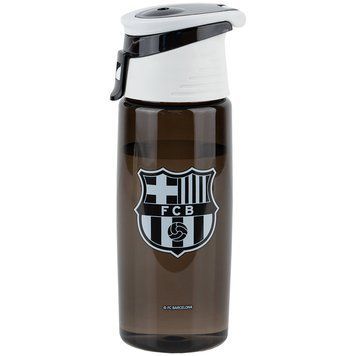Пляшечка для води Kite FC Barcelona BC25-401, 550 мл, чорна BC25-401 фото