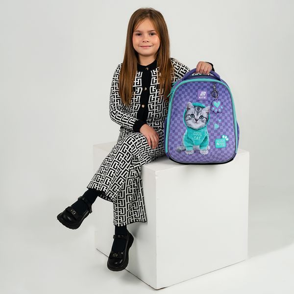 Рюкзак шкільний каркасний Kite Education Studio Pets SP25-555S-2 SP25-555S-2 фото