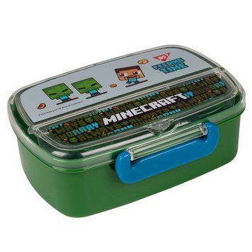 Ланчбокс Yes Minecraft 750 мл з приладдям 708160 708160 фото