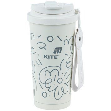 Термокружка Kite K25-1226-3, 550 мл, біла K25-1226-3 фото