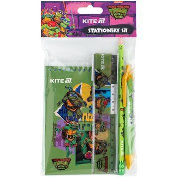 Набір канцтоварів Kite Ninja Turtles NT25-S03, 4 предмети NT25-S03 фото