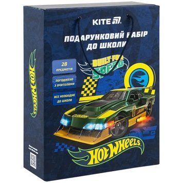 Подарунковий набір до школи Kite Hot Wheels HW25-S01 HW25-S01 фото