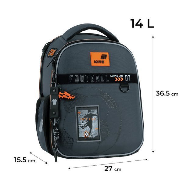 Рюкзак шкільний каркасний Kite Education Goal K26-555S-6 K26-555S-6 фото